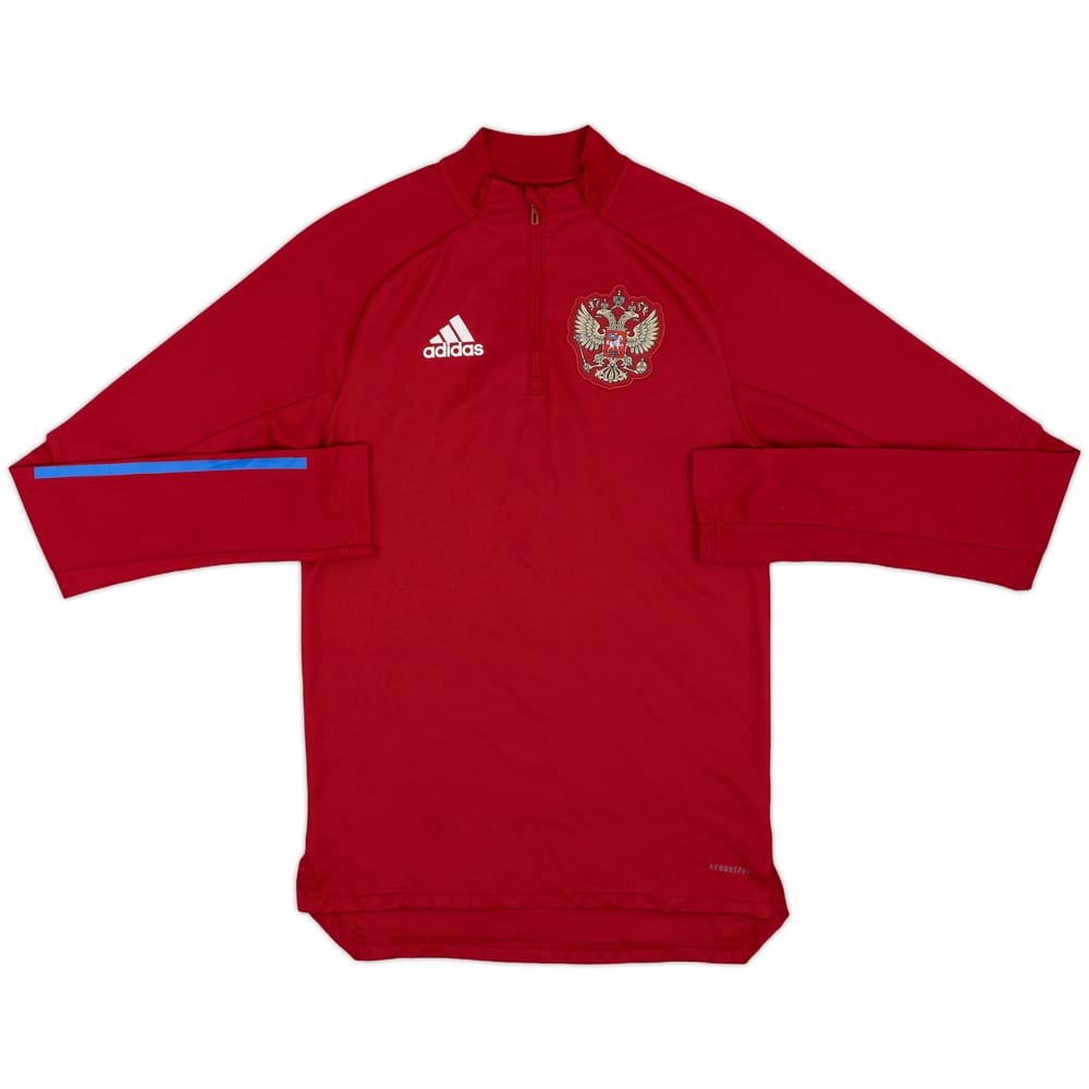 2018-20 Russia adidas 1/4 Zip Training Top - 8/10 - (XS)