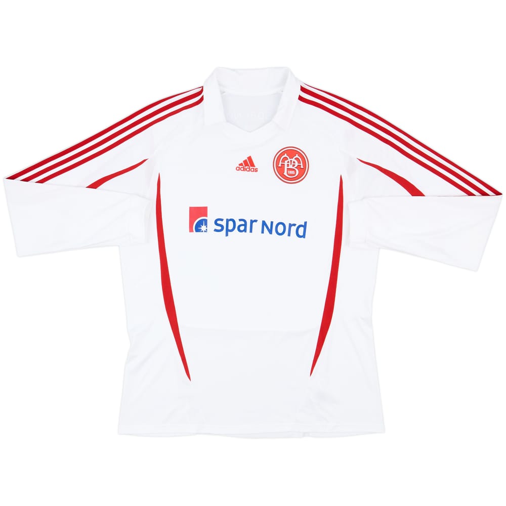2009-10 Aalborg Away L/S Shirt - 8/10 - (XL)