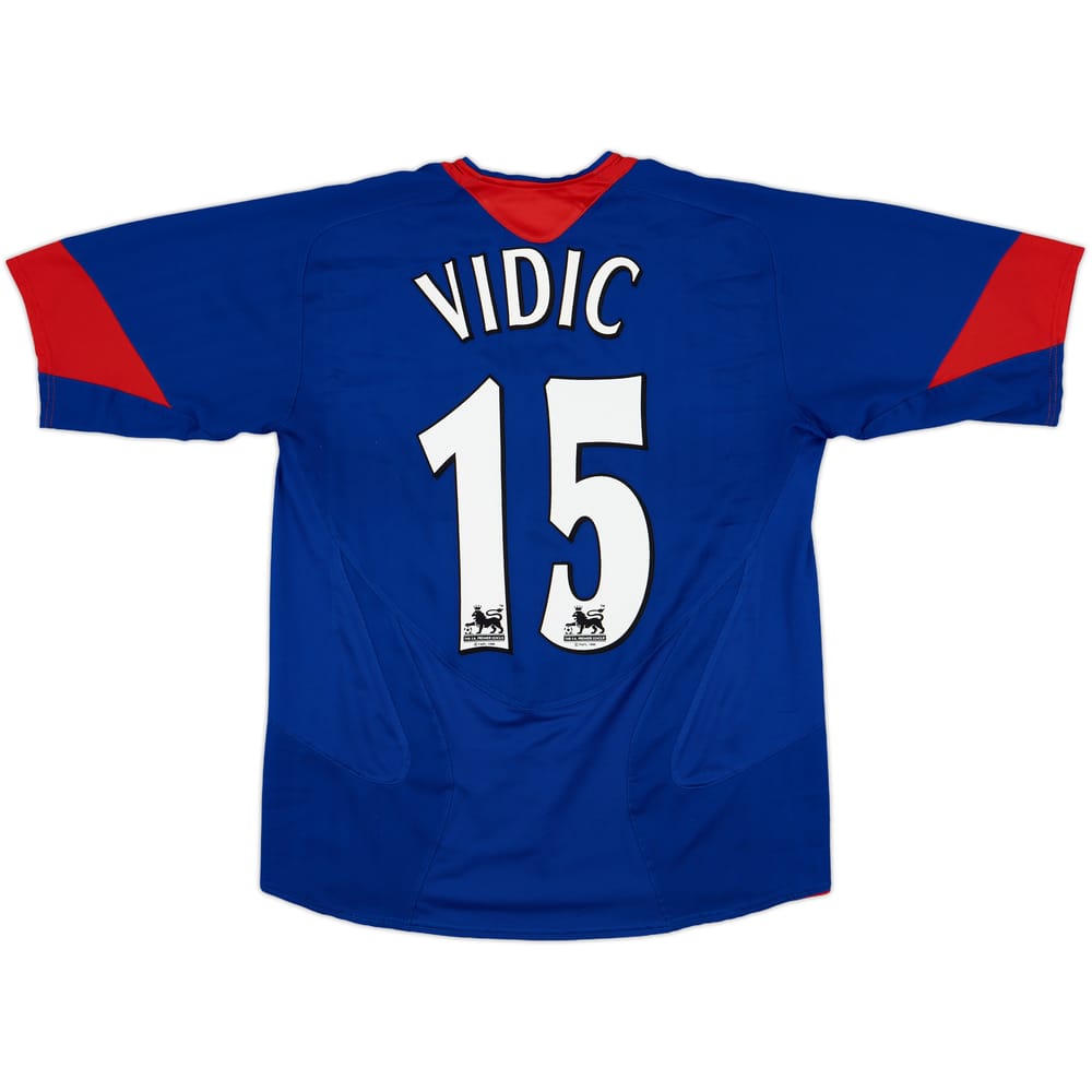 2005-06 Manchester United Away Shirt Vidic #15 - 5/10 - (M)