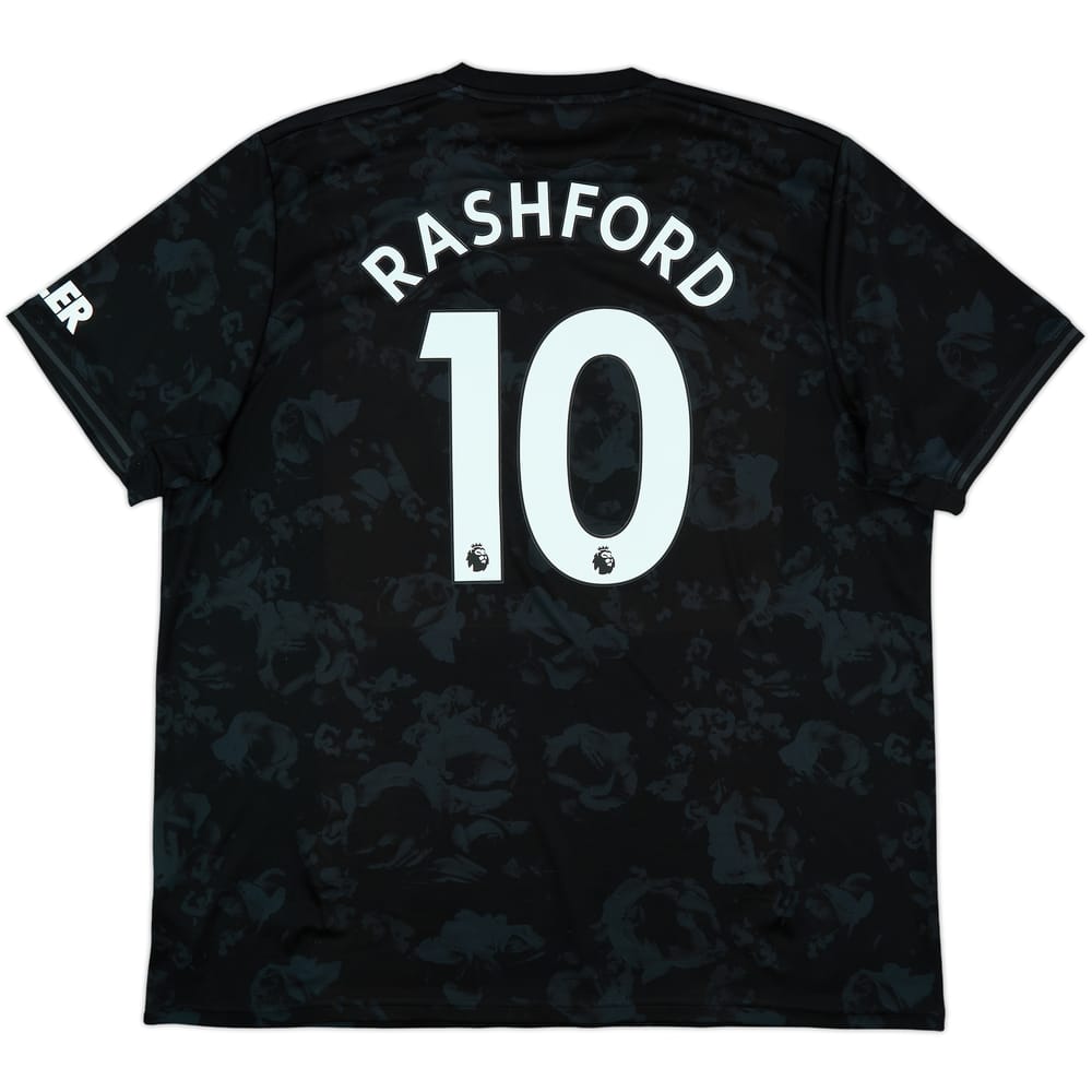 2019-20 Manchester United Third Shirt Rashford #10 - 8/10 - (XXL)