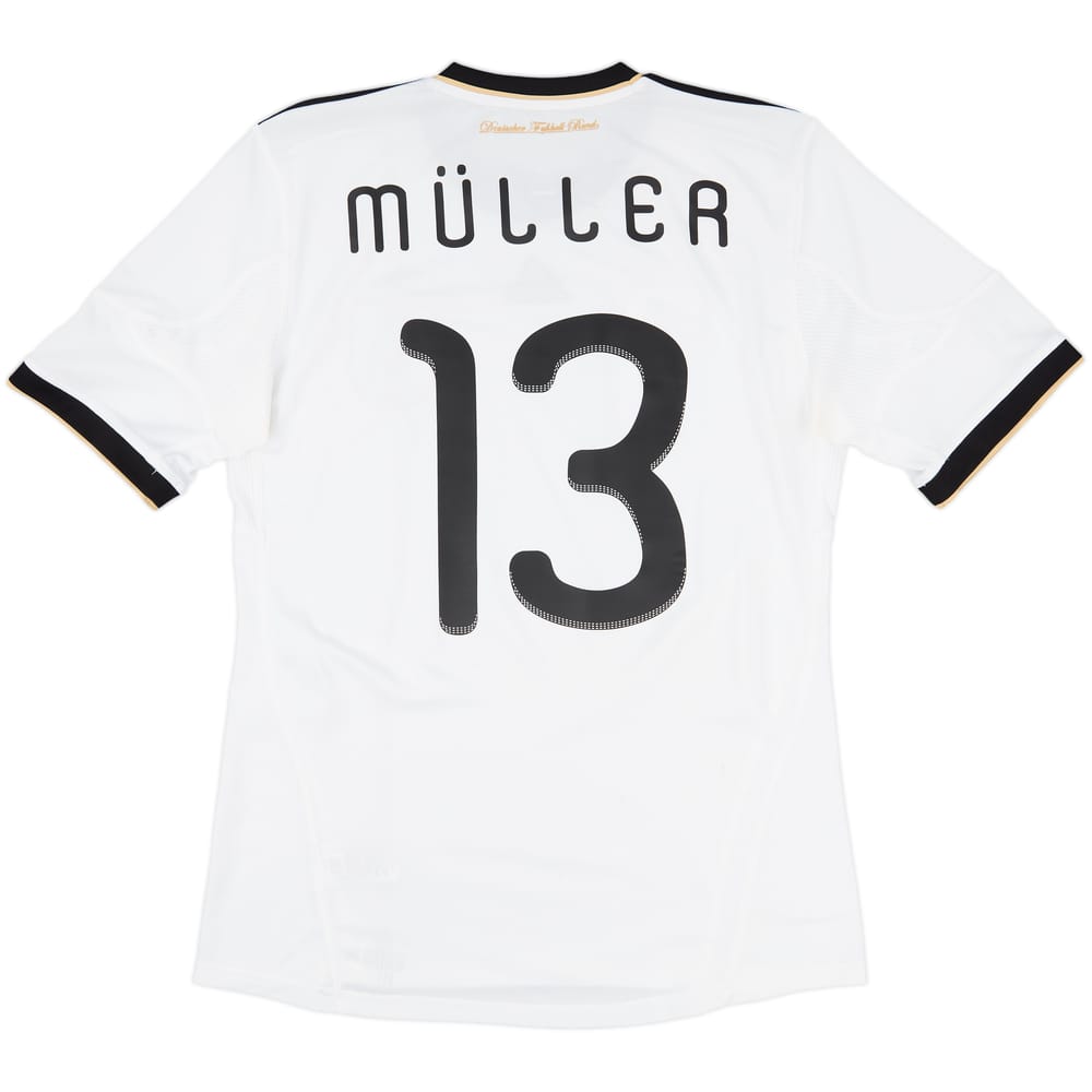 2010-11 Germany Home Shirt Muller #13 - 6/10 - (M)