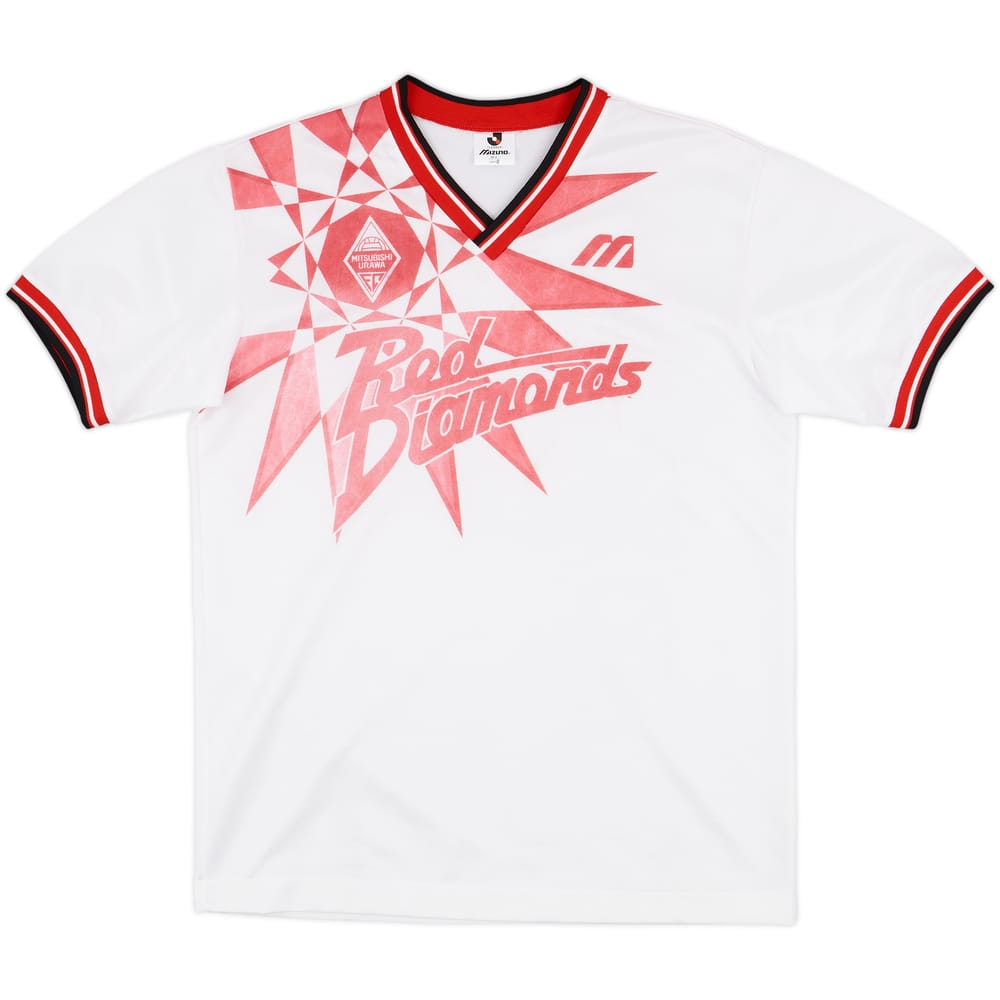1993-95 Urawa Red Diamonds Mizuno Training Shirt - 9/10 - (L)