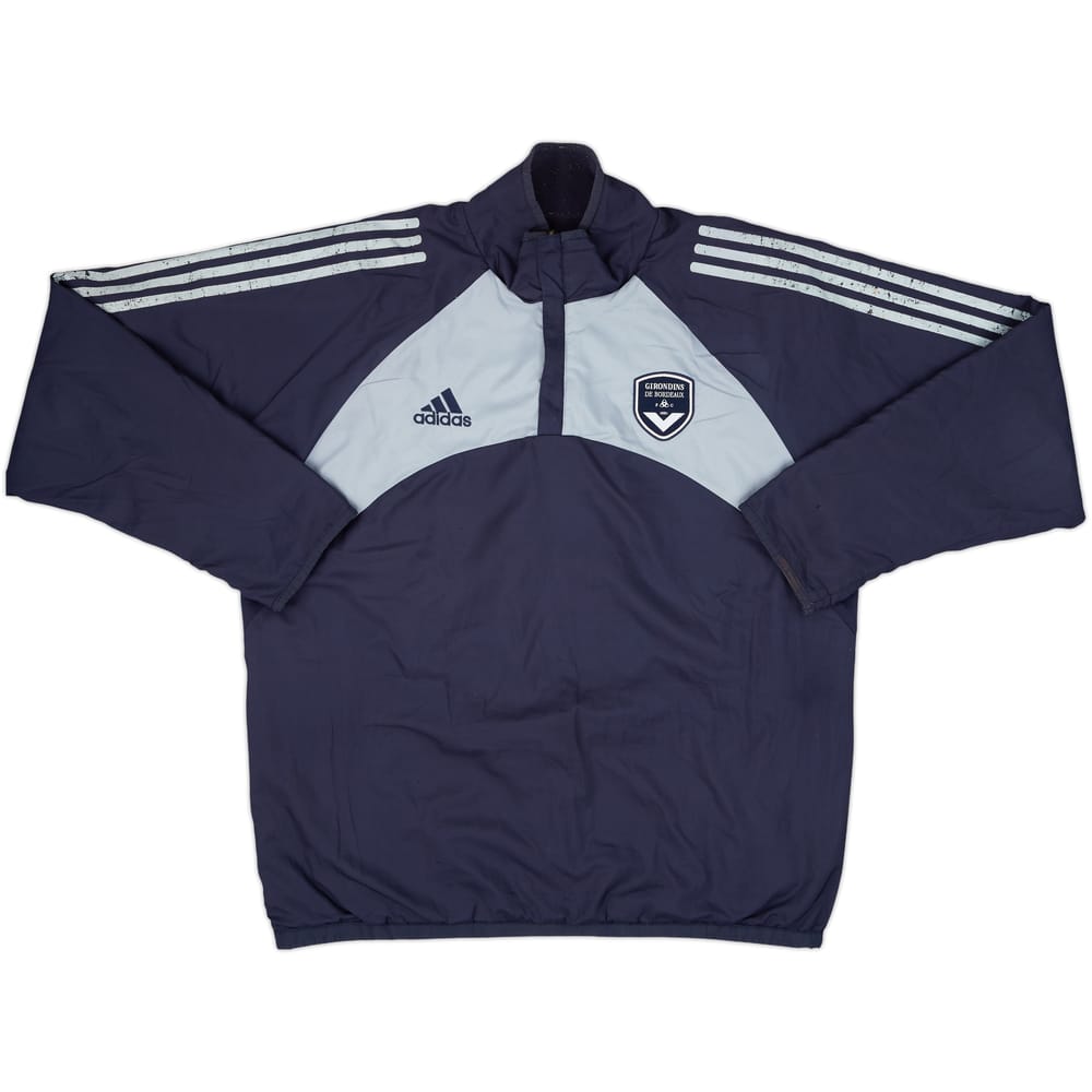 2002-03 Bordeaux adidas 1/4 Zip Reversible Fleece Jacket - 5/10 - (XL)