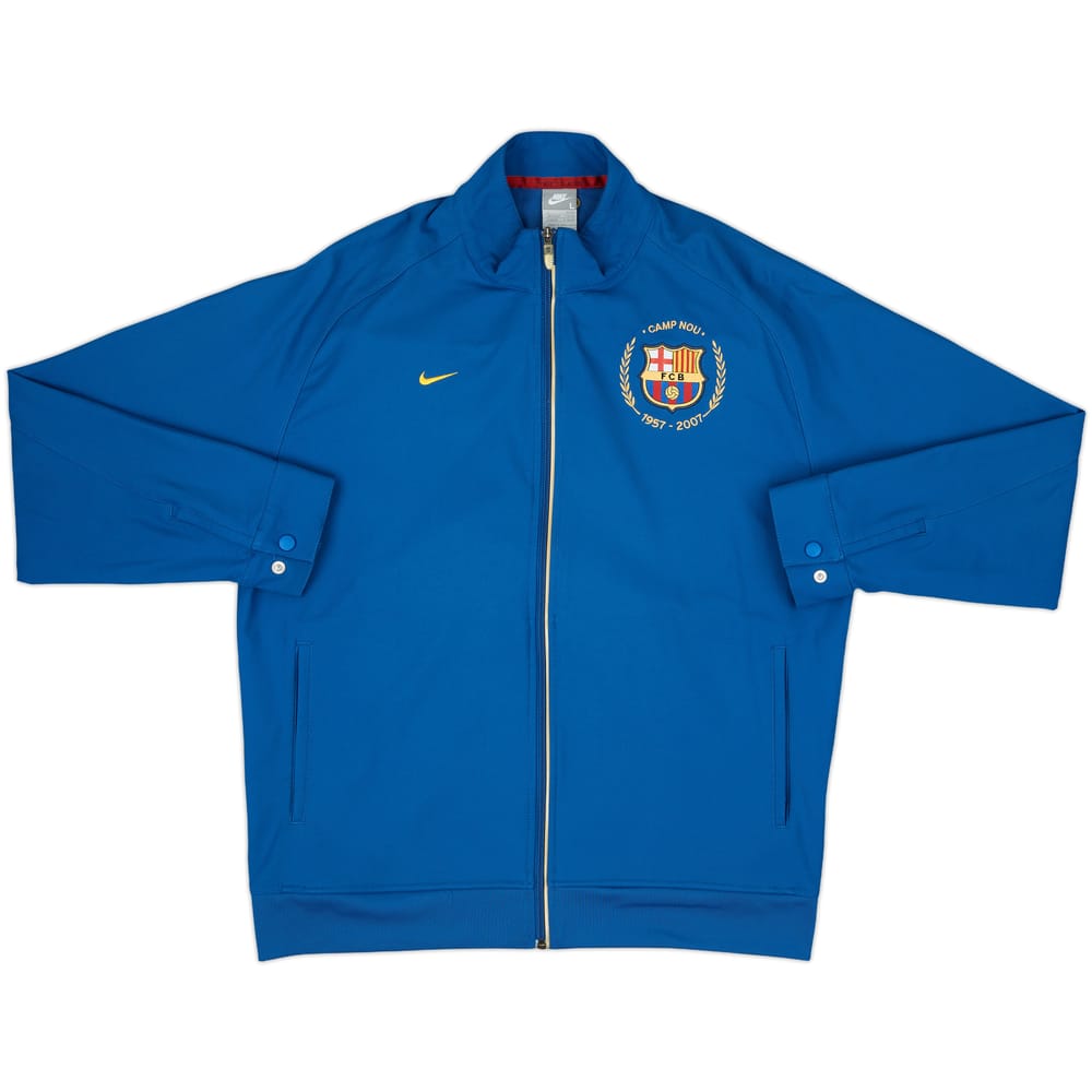 2007-08 Barcelona Nike Track Jacket - 8/10 - (L)
