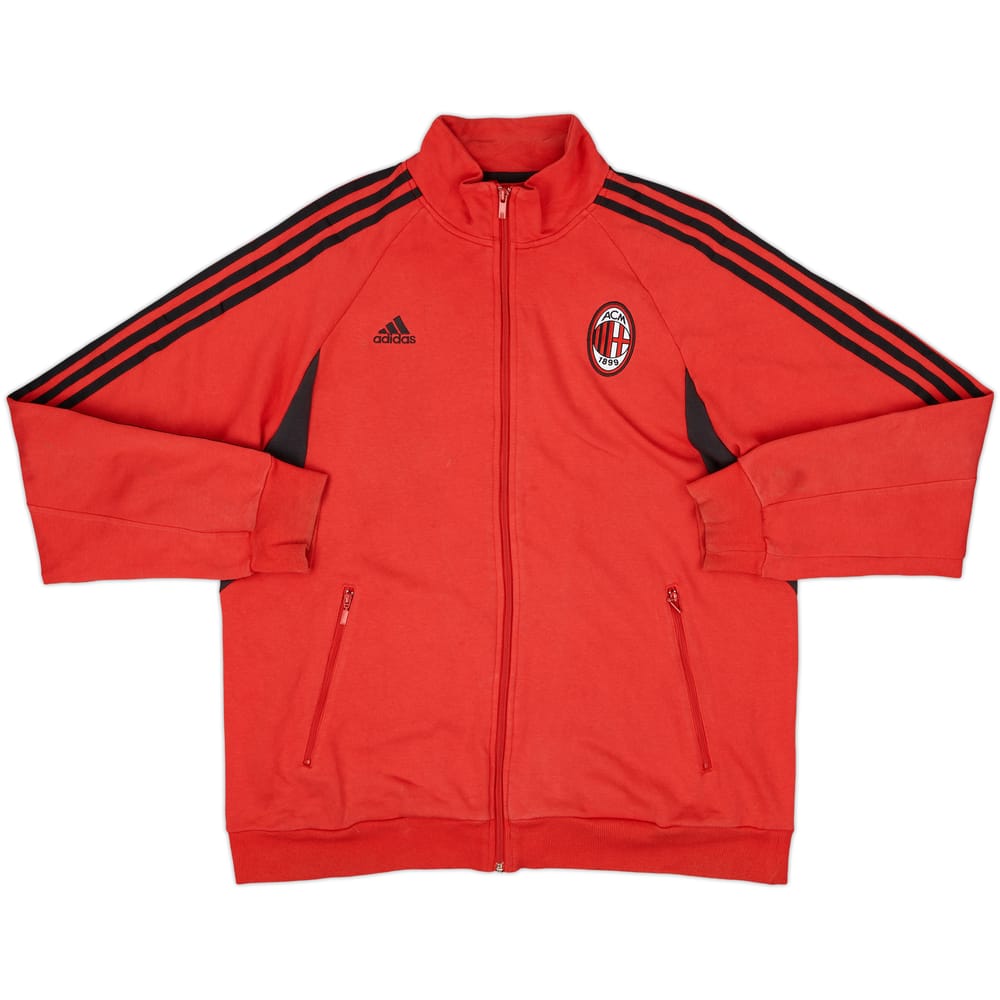 2008-09 AC Milan adidas Track Jacket - 8/10 - (L)