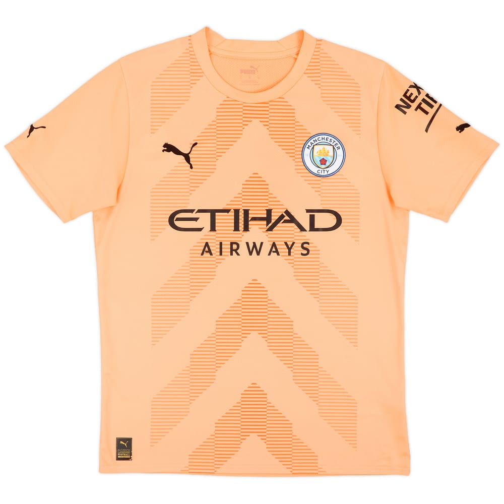 2022-23 Manchester City S/S GK Shirt - 10/10 - (M)