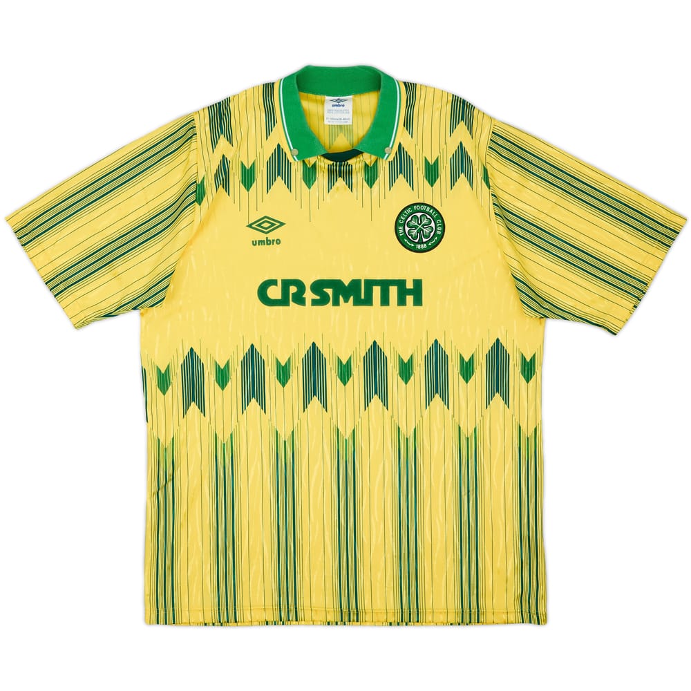 1989-91 Celtic Away Shirt - 9/10 - (M)