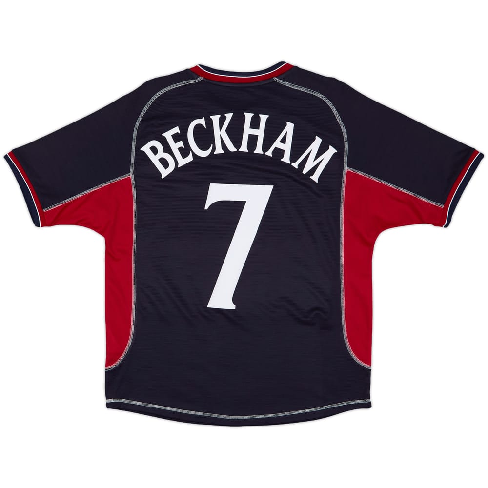 2000-01 Manchester United Third Shirt Beckham #7 - 9/10 - (M)