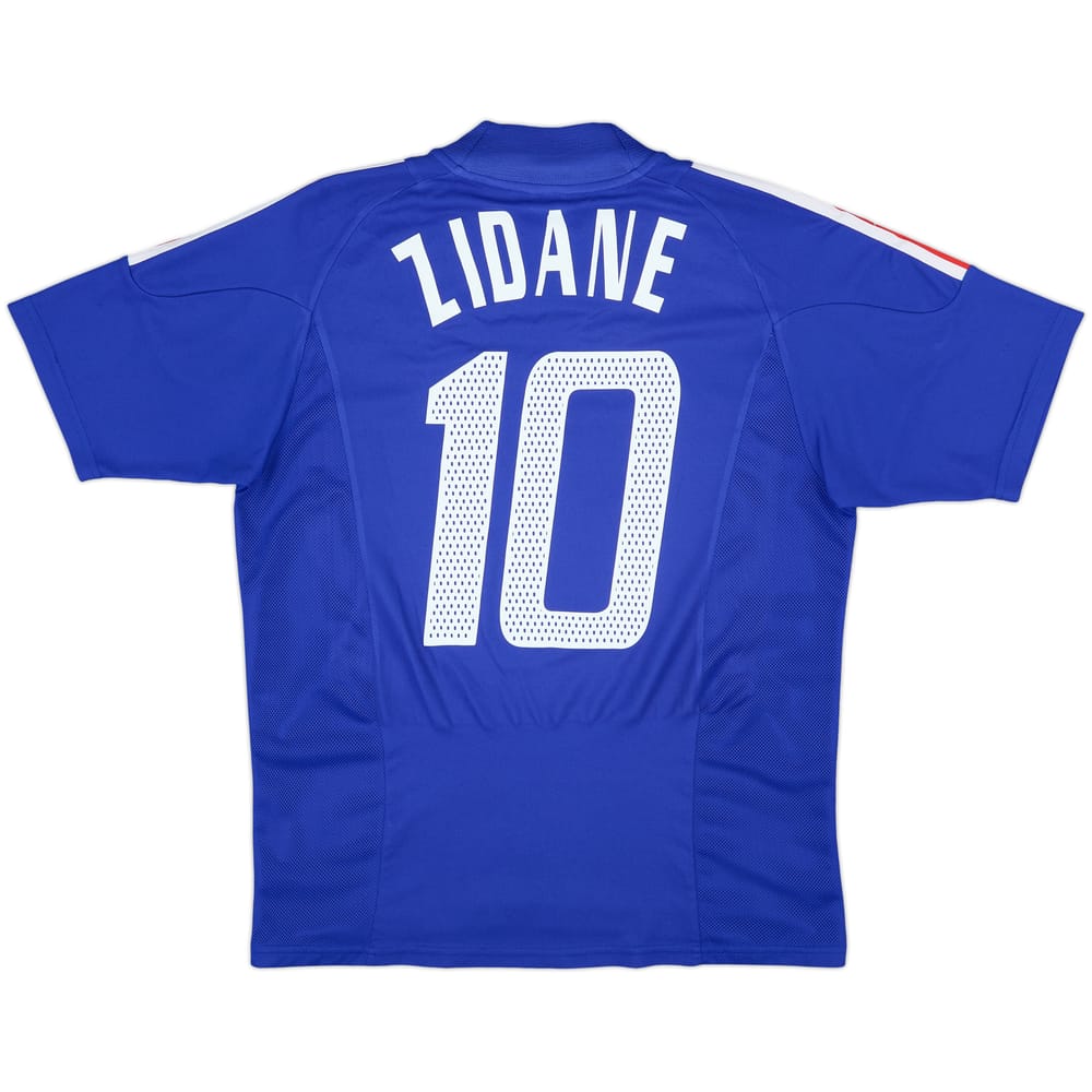 2002-04 Francia Camiseta Local Zidane #10 - 8/10 - (M)