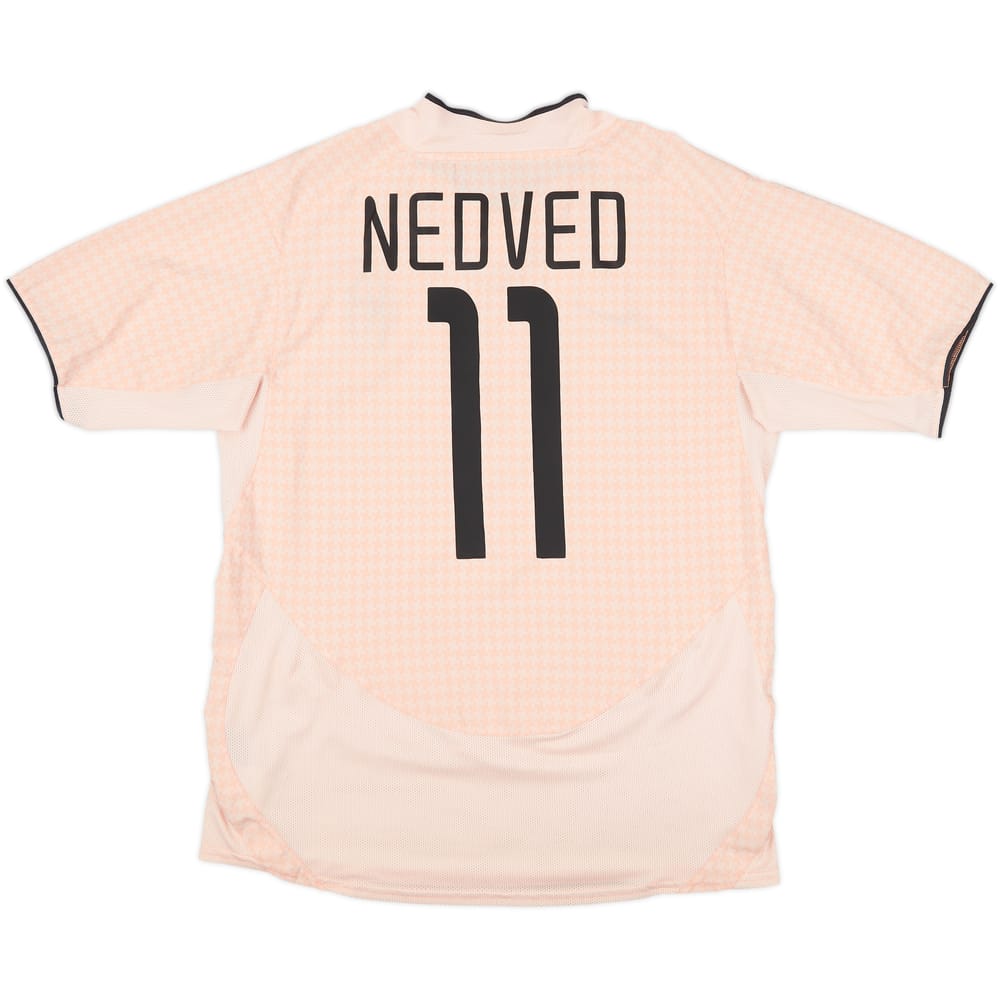 2003-04 Juventus Away Shirt Nedved #11 - 8/10 - (M)