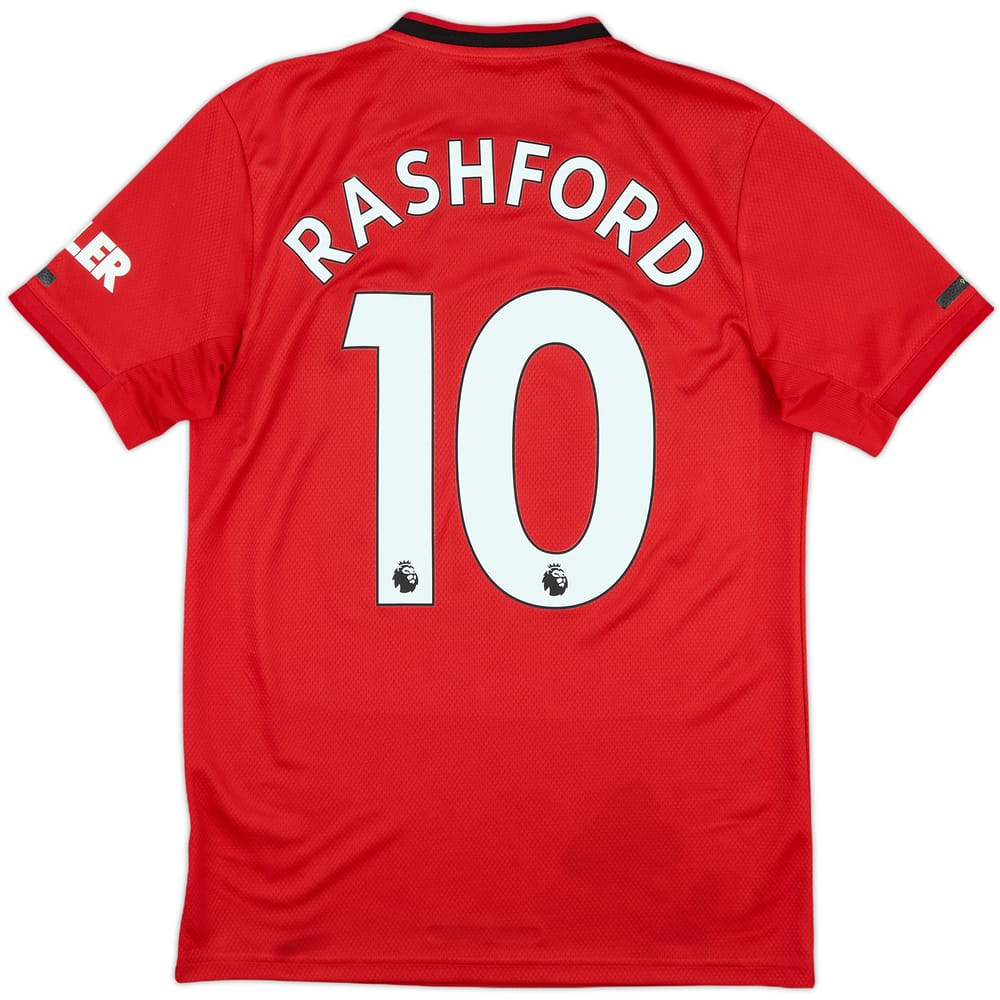 2019-20 Manchester United Home Shirt Rashford #10 - 7/10 - (S)