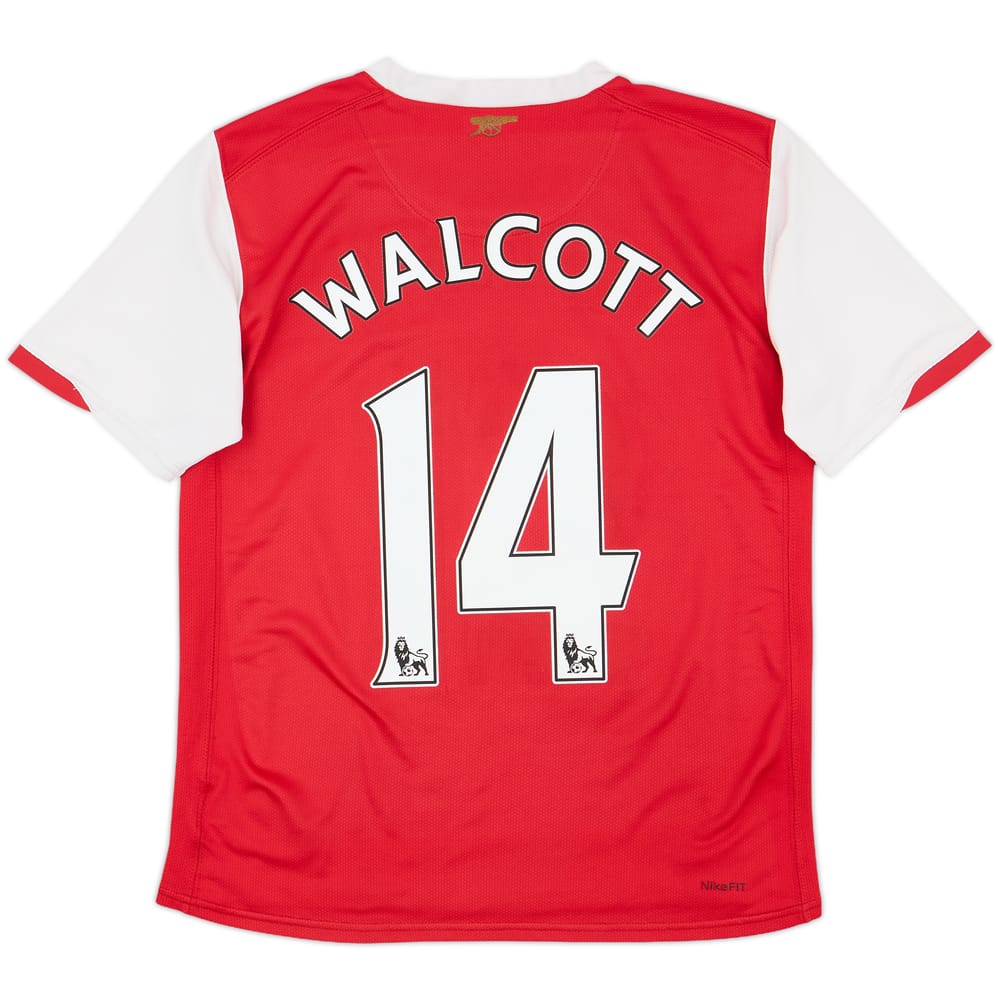 2006-08 Arsenal Home Shirt Walcott #14 - 7/10 - (L.Boys)