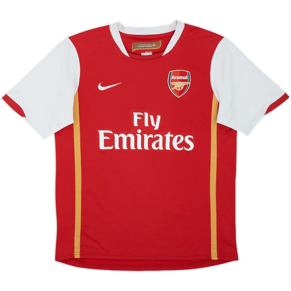 2006-08 Arsenal Home Shirt - 6/10 - (L.Boys)