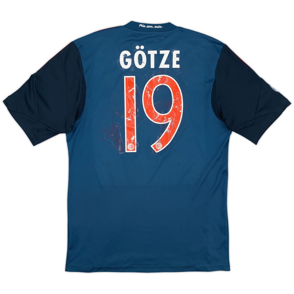 2013-14 Bayern Munich Third Shirt Gotze #19 - 4/10 - (M)
