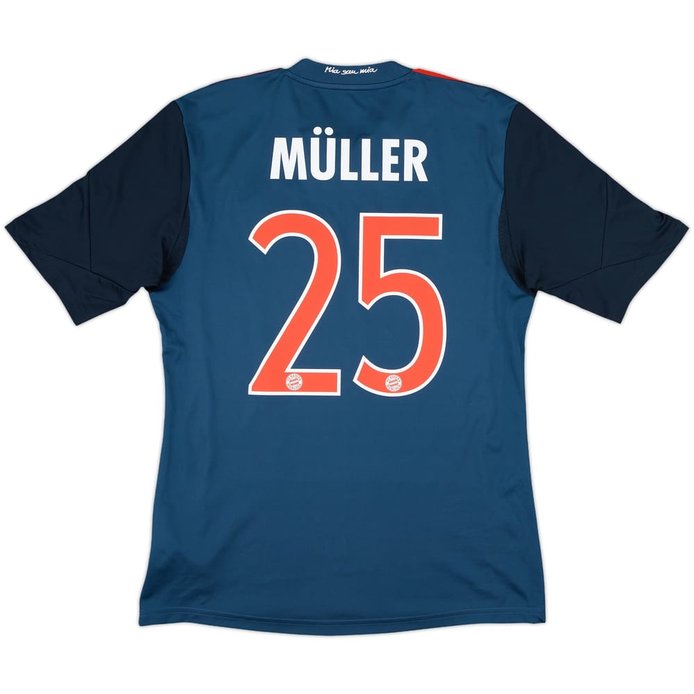 2013-14 Bayern Munich Third Shirt Muller #25 - 9/10 - (S)