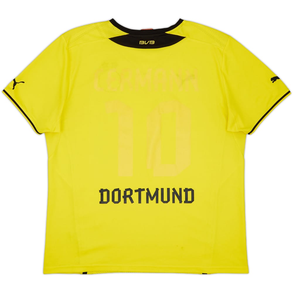 2013-14 Borussia Dortmund Home Shirt - 4/10 - (XL)
