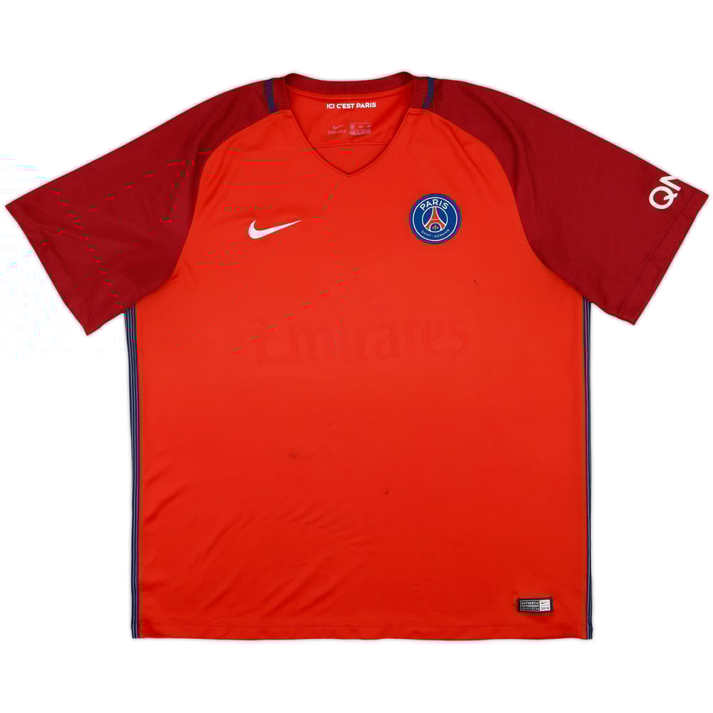 2016-17 Paris Saint-Germain Away Shirt - 4/10 - (XL)