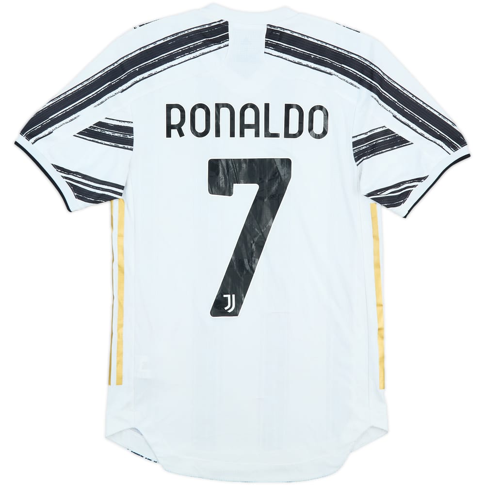2020-21 Juventus Authentic Home Shirt Ronaldo #7 - 5/10 - (XS)