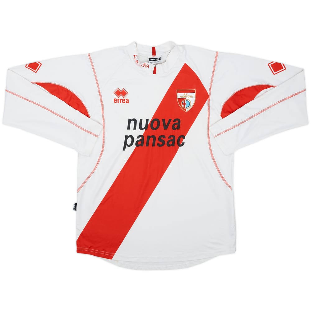2006-07 Mantova Home L/S Shirt - 7/10 - (M)