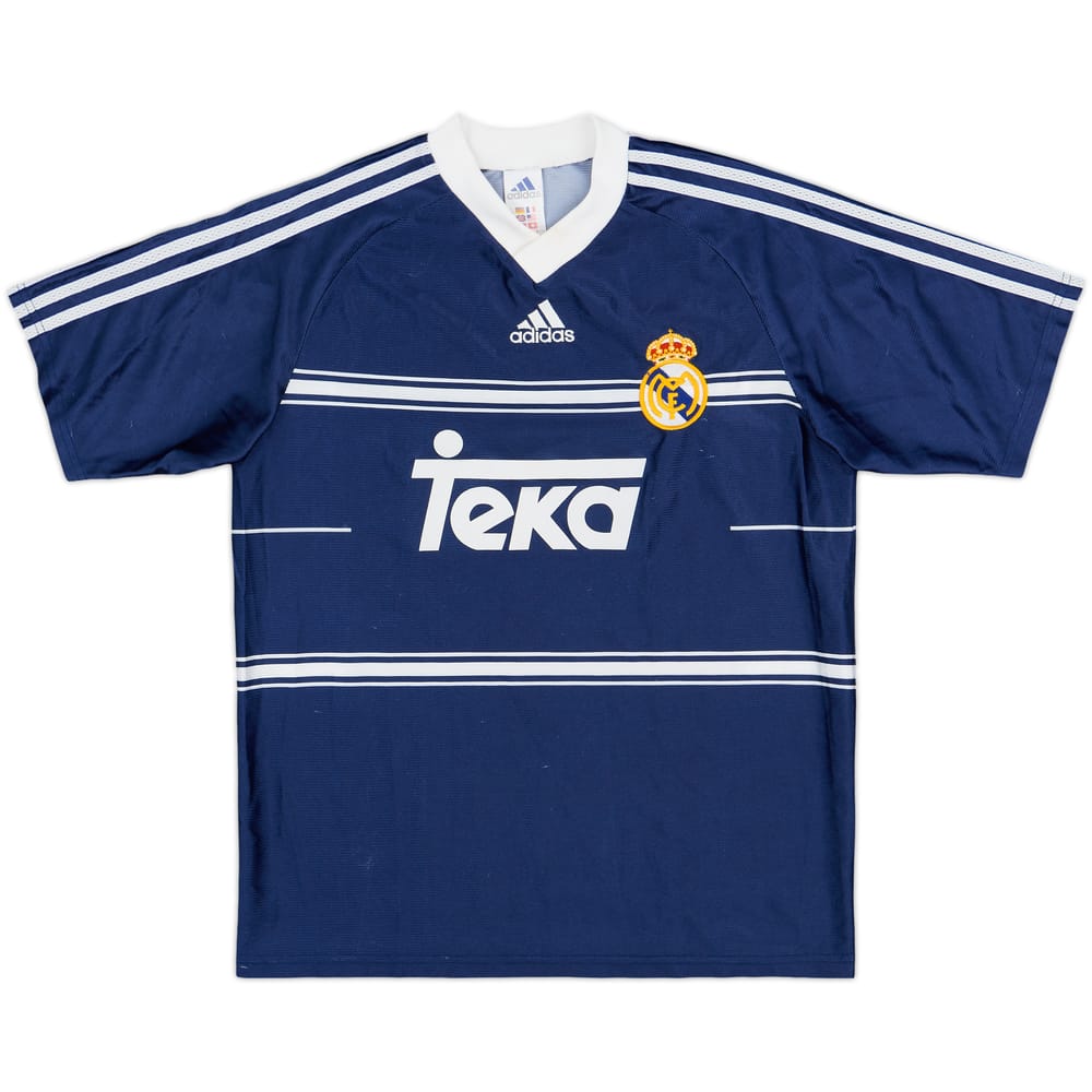 1998-99 Real Madrid Away Shirt - 8/10 - (XL.Boys)