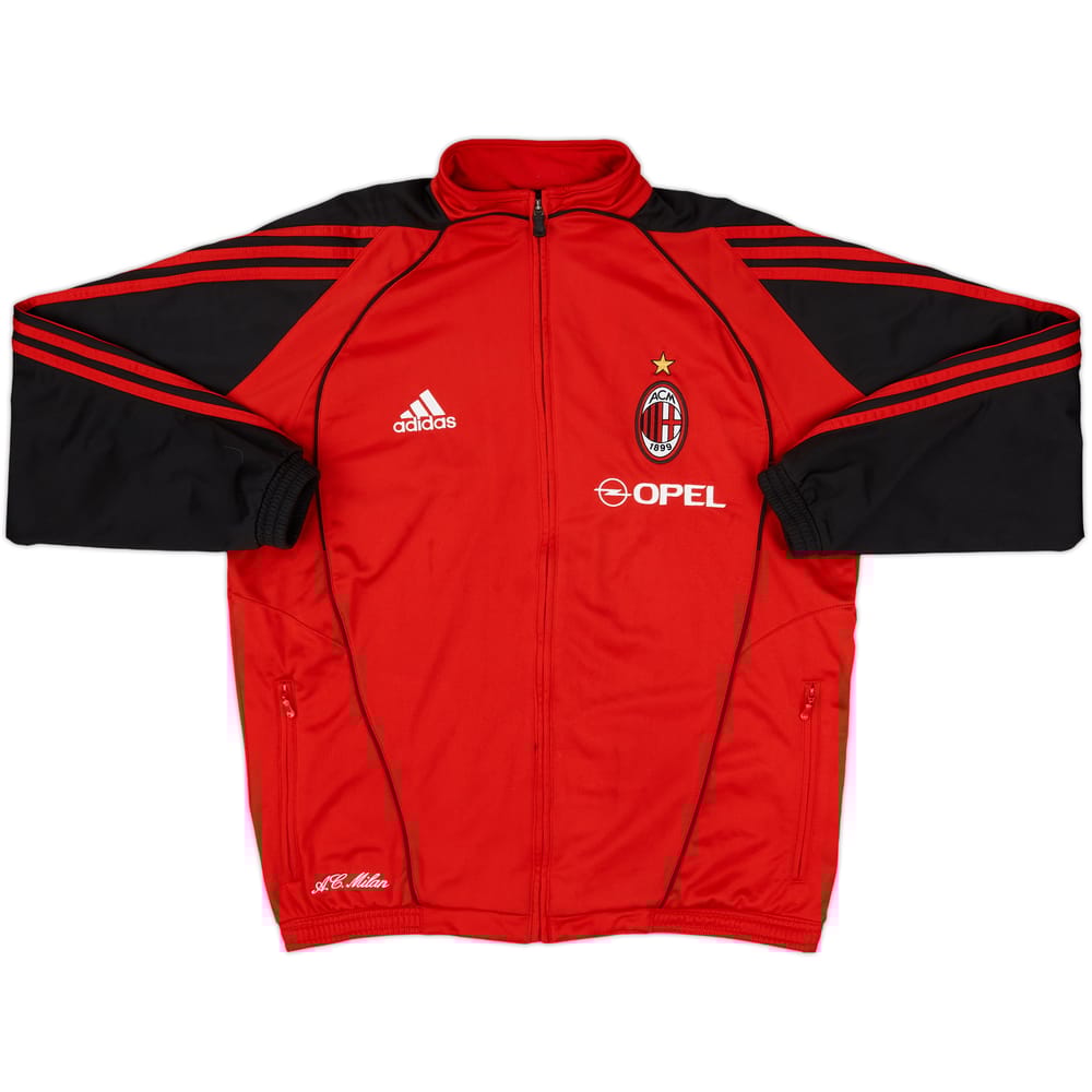 2005-06 AC Milan adidas Track Jacket - 8/10 - (XL.Boys)