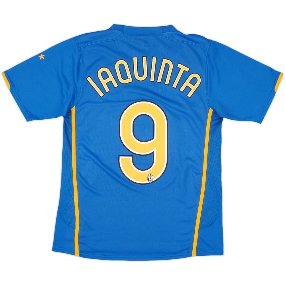 2007-08 Juventus Away Shirt Iaquinta #9 - 7/10 - (S)