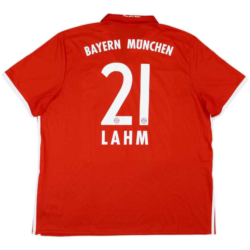 2016-17 Bayern Munich Home Shirt Lahm #21 - 8/10 - (XXL)