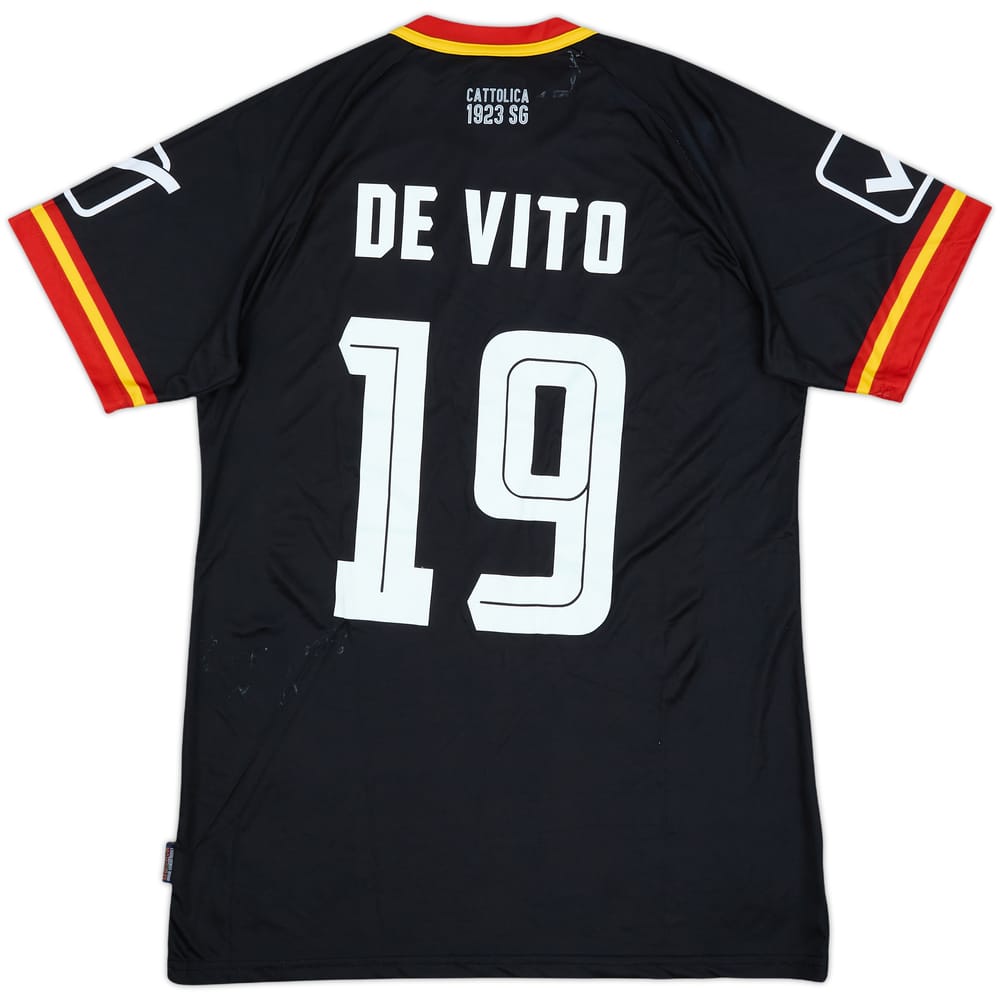 2021-22 Cattolica Third Shirt De Vito #19 (L)
