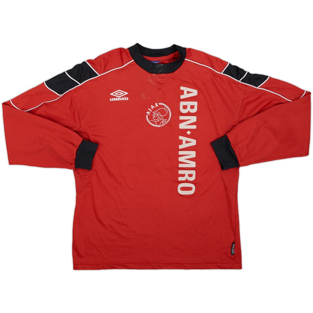 1998-99 Ajax Umbro Training L/S Shirt - 5/10 - (XL.Boys)