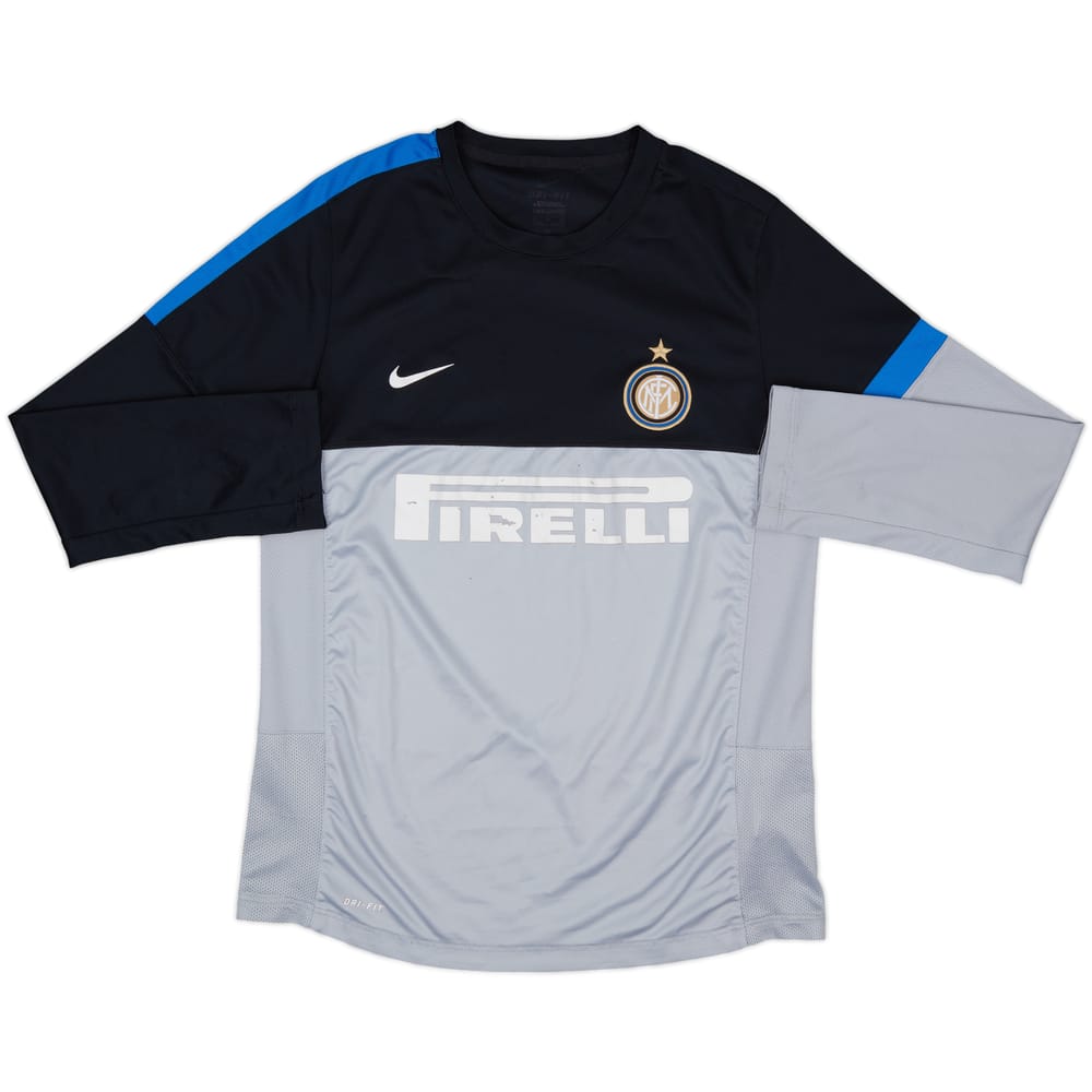 2012-13 Inter Milan Nike Training L/S Shirt - 5/10 - (XL.Boys)