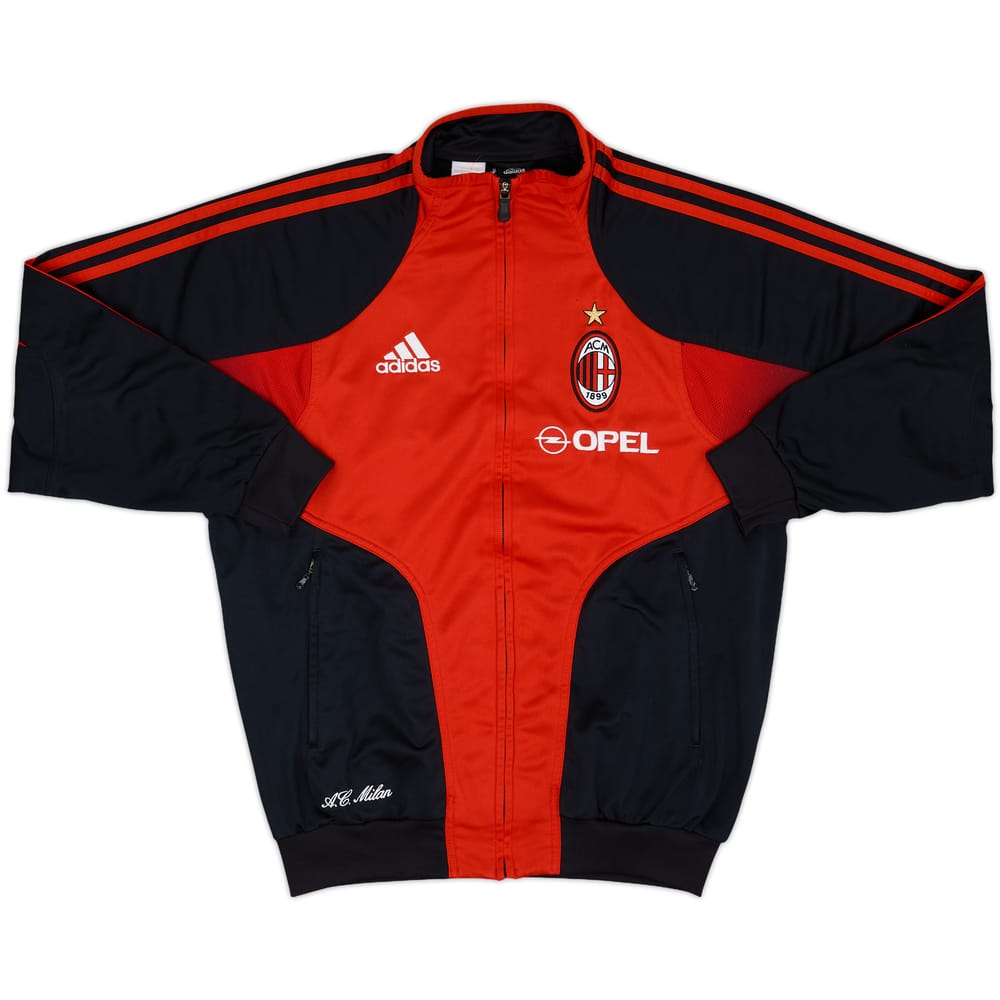 2004-05 AC Milan adidas Track Jacket - 9/10 - (S)