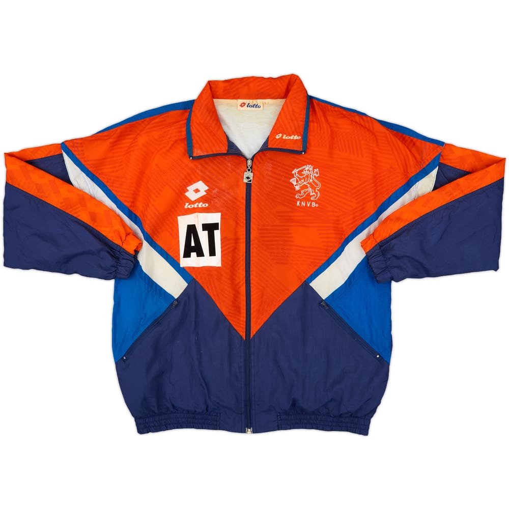 1992-94 Netherlands Lotto Track Jacket AT - 6/10 - (L)
