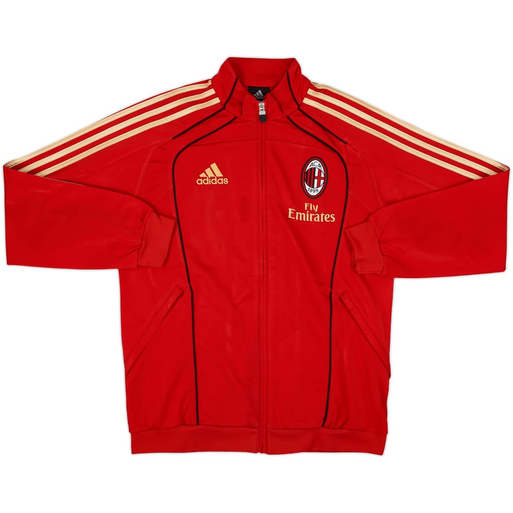2010-11 AC Milan adidas Track Jacket - 8/10 - (S)