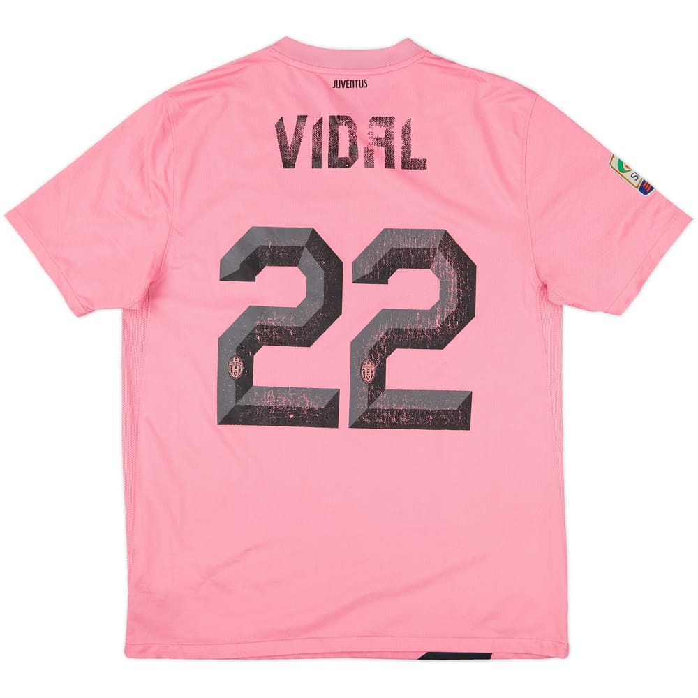 2011-13 Juventus Away Shirt Vidal #22 - 4/10 - (L)