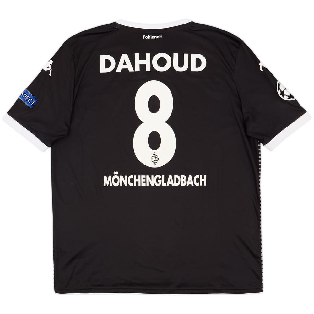 2015-16 Borussia Monchengladbach European Home Shirt Dahoud #8 - 7/10 - (XXL)