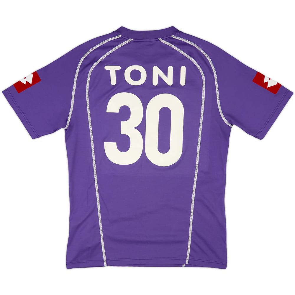 2005-07 Fiorentina Home Shirt Toni #30 - 6/10 - (M)