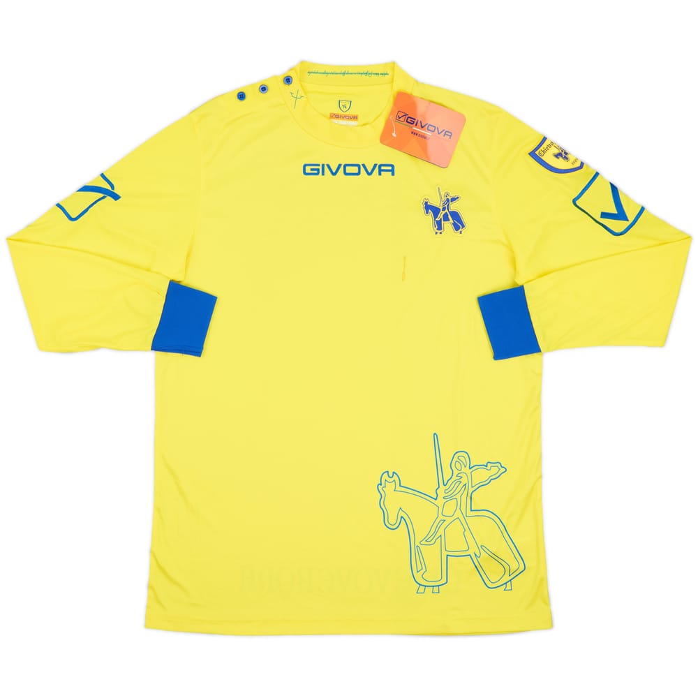 2018-19 Chievo Verona Home L/S Shirt (M)