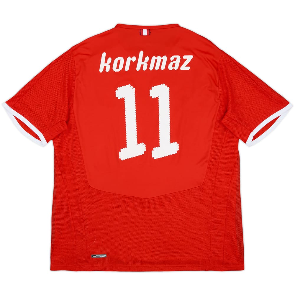 2008-09 Austria Home Shirt Korkmaz #11 - 7/10 - (L)