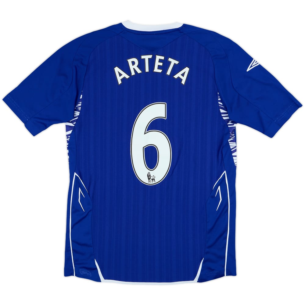 2007-08 Everton Home Shirt Arteta #6 - 7/10 - (S)