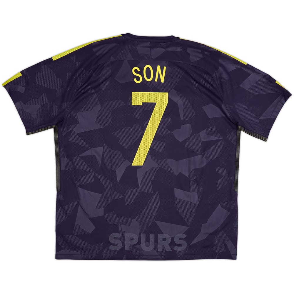2017-18 Tottenham Third Shirt Son #7 - 9/10 - (XXL)
