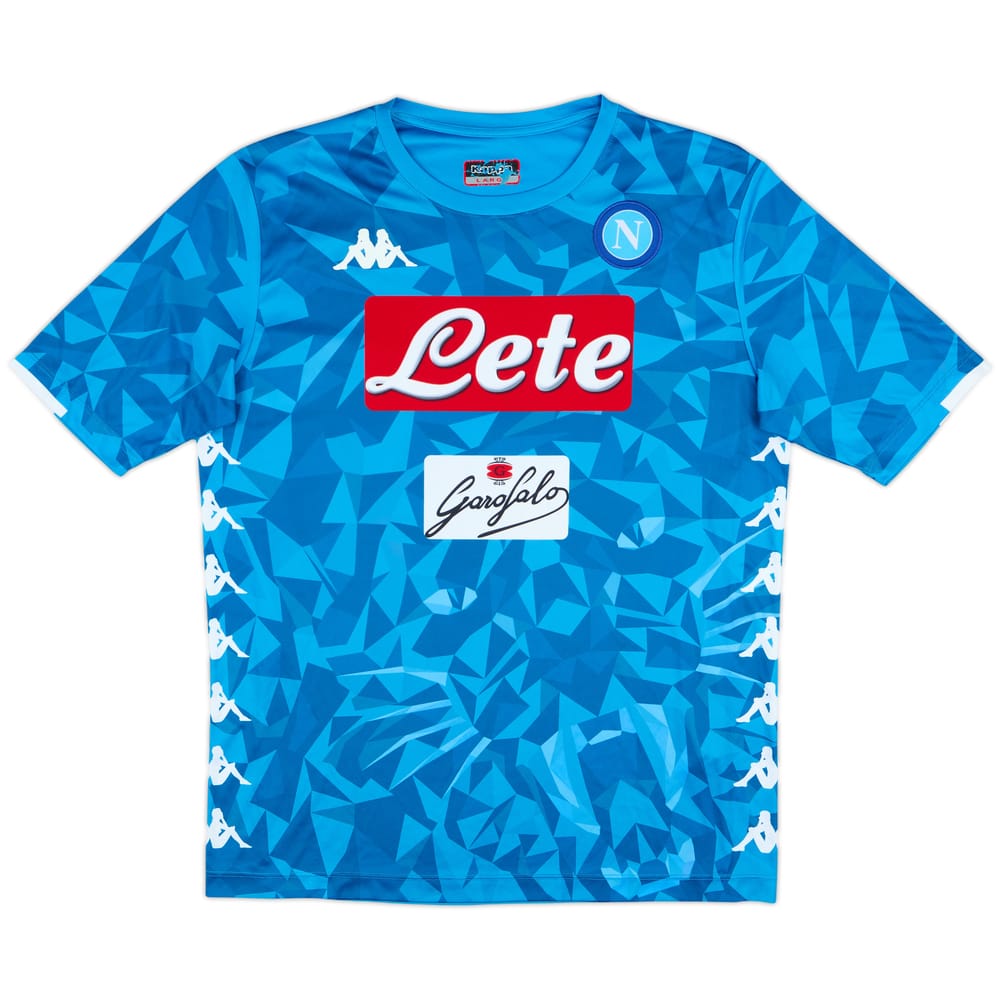2018-19 Napoli Home Shirt - 6/10 - (L)