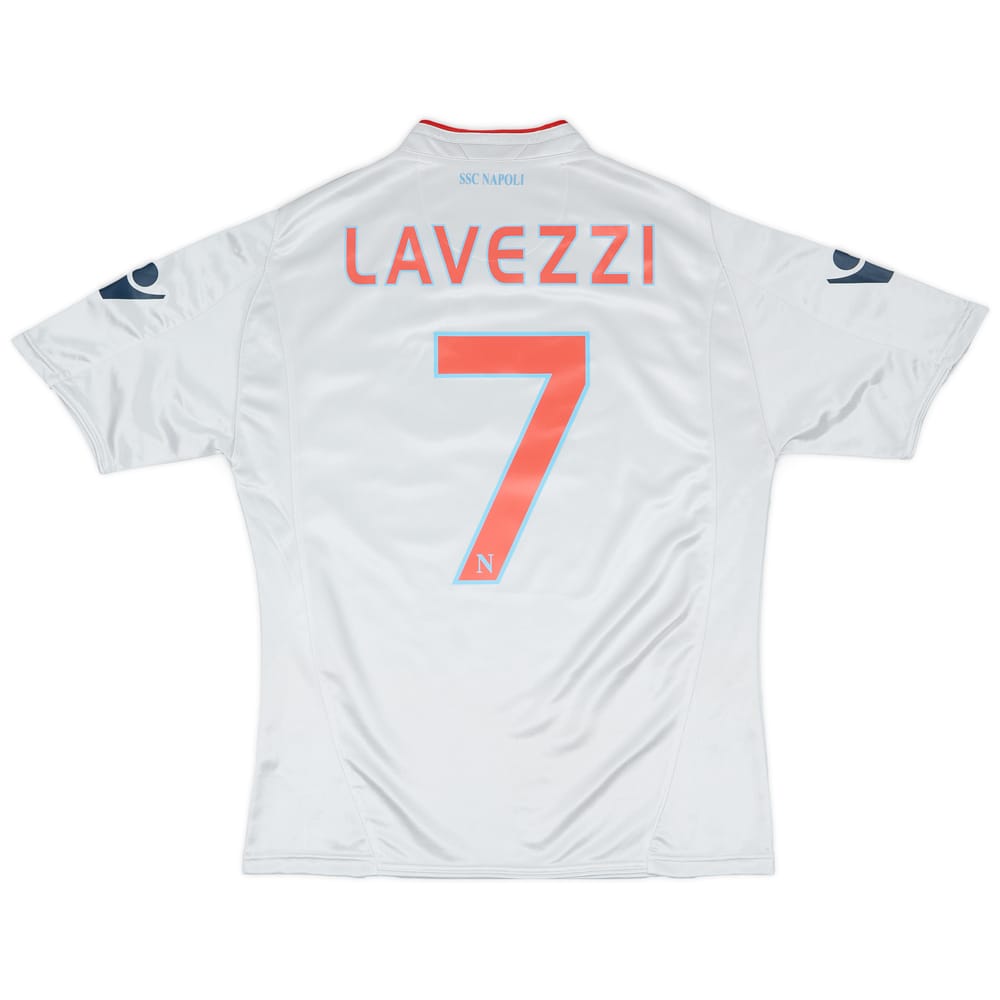 2009-10 Napoli Basic Away Shirt Lavezzi #7 - 7/10 - (S)