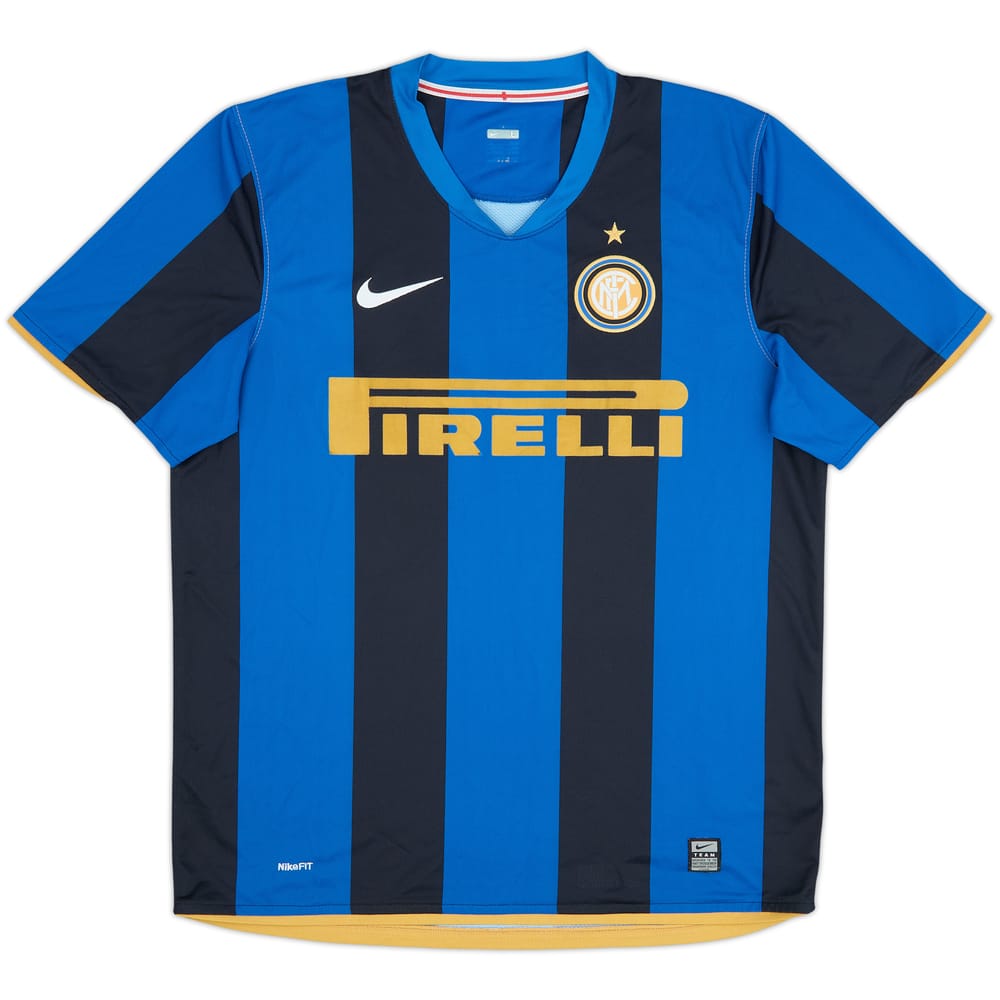 Camiseta de local del Inter Milan 2008-09 - 6/10 - (L)
