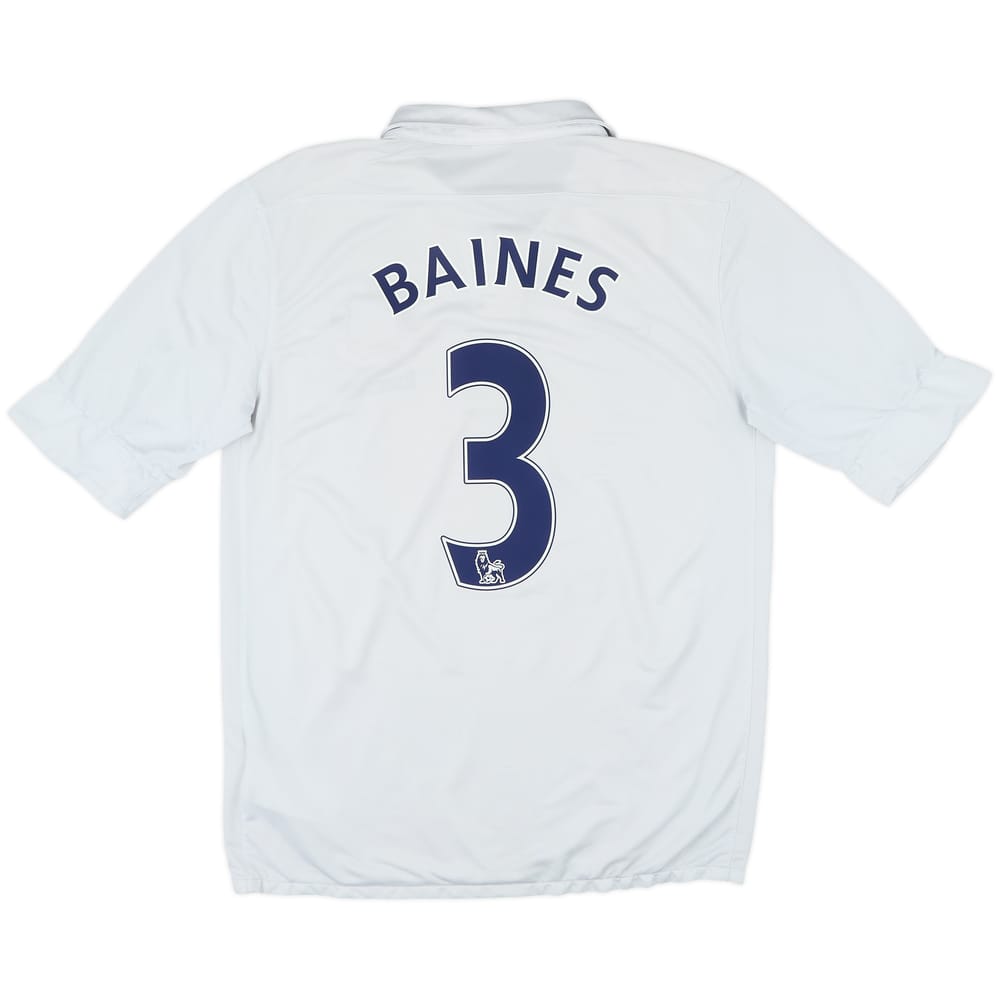 2012-13 Everton Third Shirt Baines #3 - 6/10 - (M)