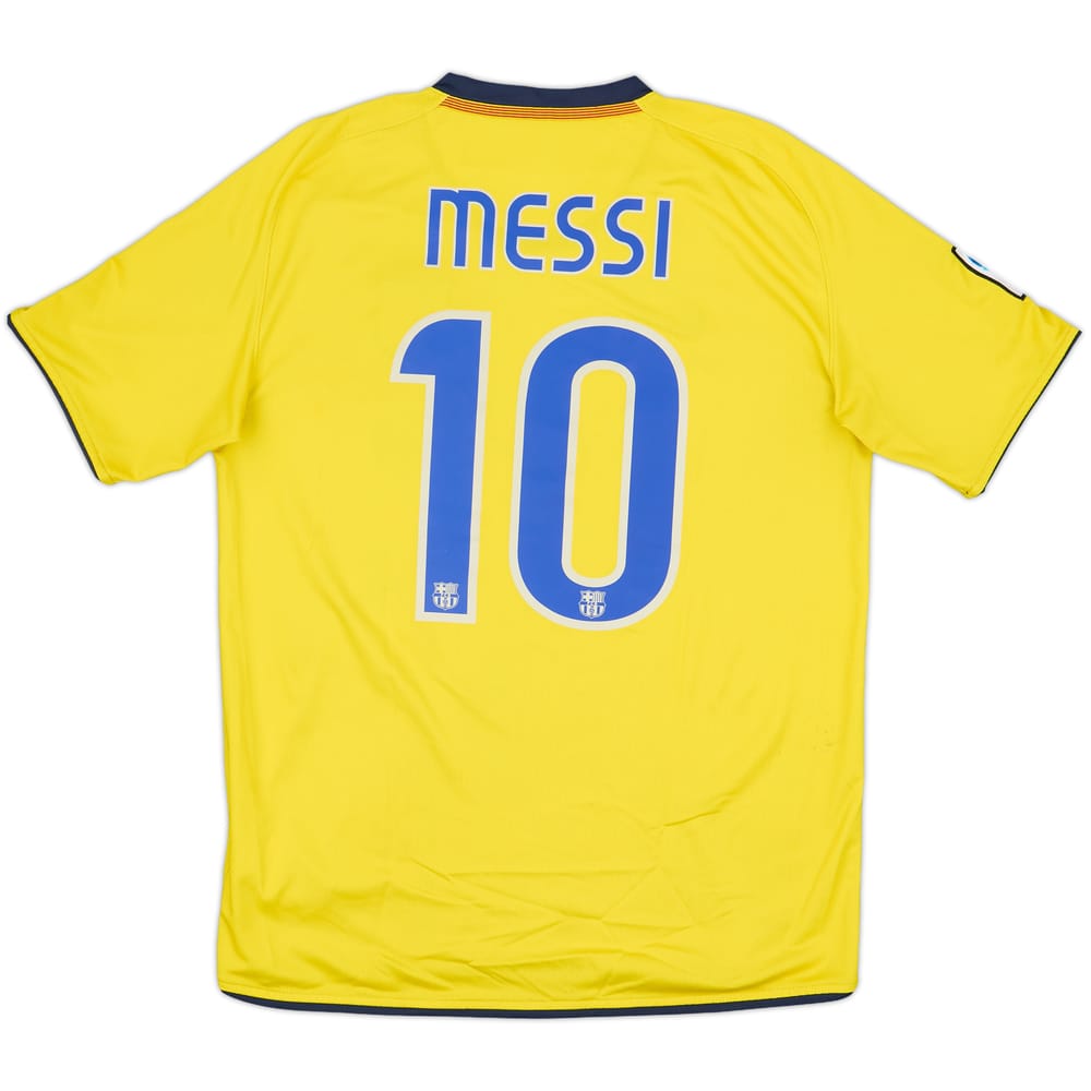 2008-10 Barcelona Away Shirt Messi #10 - 8/10 - (M)