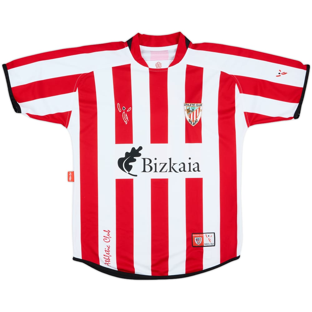 2004-05 Athletic Bilbao Youth Match Issue Home Shirt #7