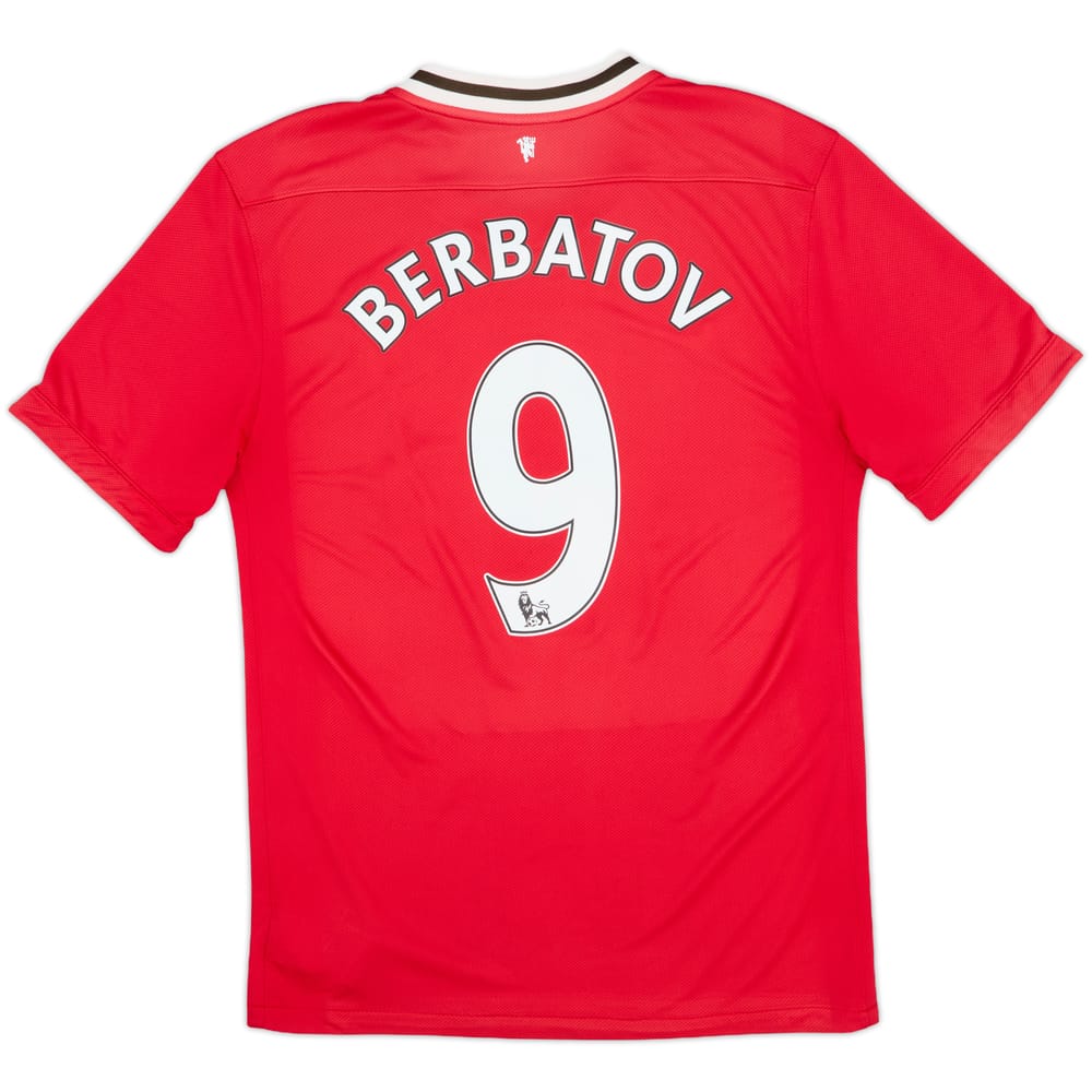 2011-12 Manchester United Home Shirt Berbatov #9 - 5/10 - (L)
