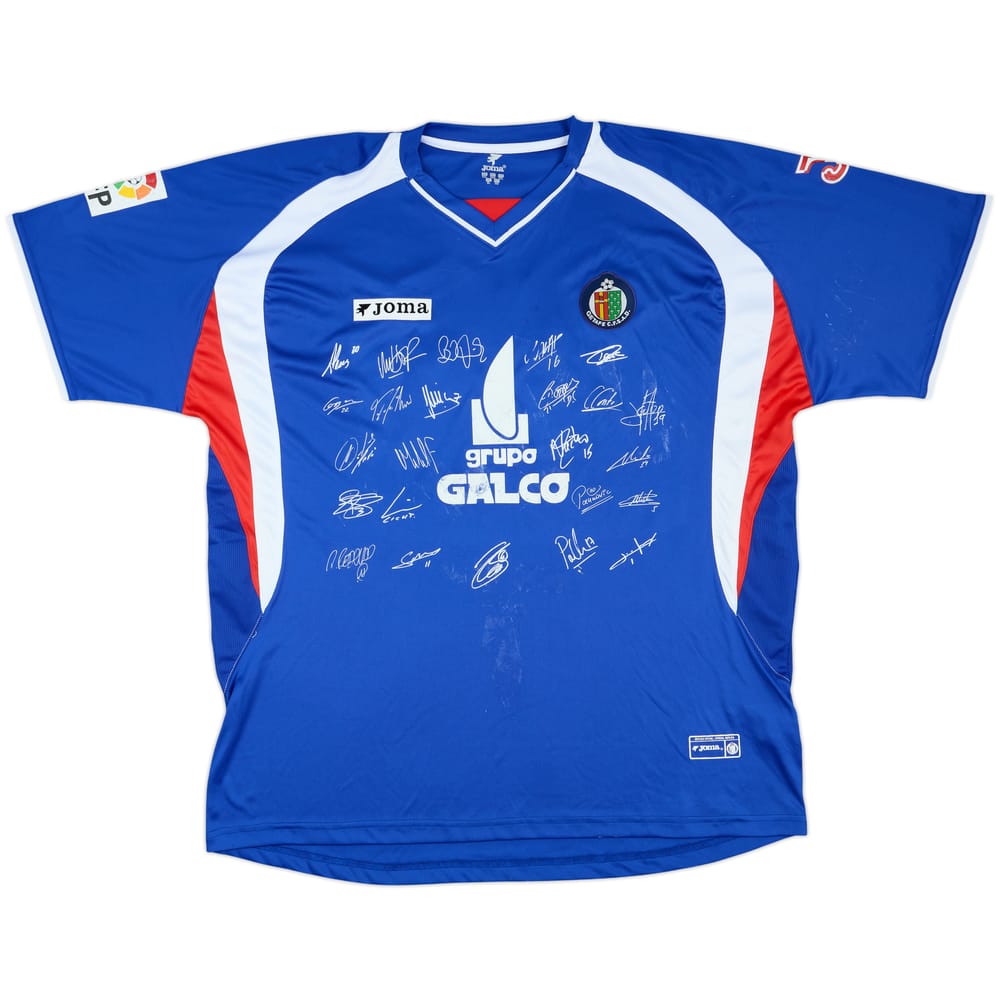 2006-07 Getafe 'Squad Signed' Home Shirt - 5/10 - (XXL)