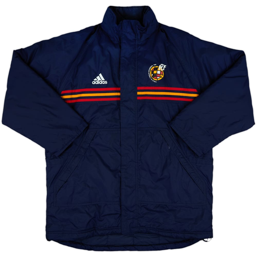 1998-00 Spain adidas Padded Bench Coat - 8/10 - (M/L)