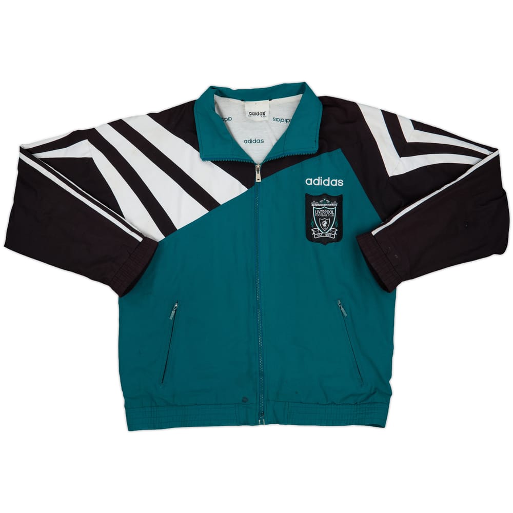 1995-96 Liverpool adidas Track Jacket - 6/10 - (M)